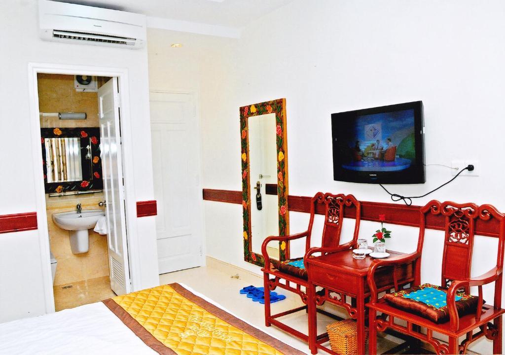Hoang Thanh Thuy Airport Hotel 1 - Gan Am Thuc Dem Cho Hoang Hoa Tham Ho Si Minh-város Szoba fotó